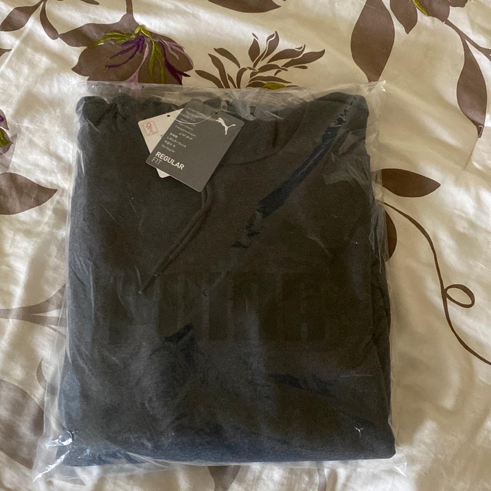 Puma fleece hoodie.